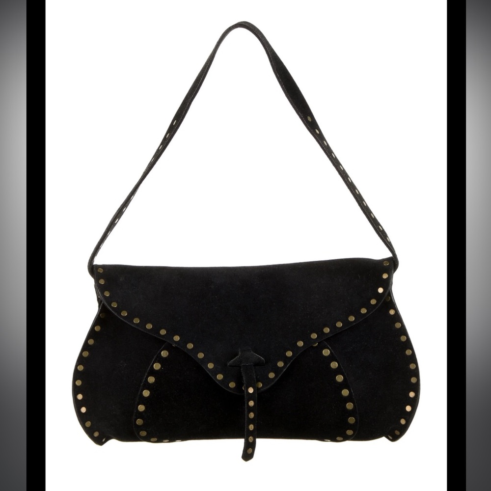 Vintage Celine suede purse